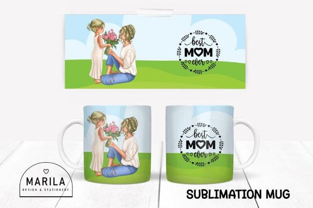 best mom ever Mug Sublimation Designs #10 Sublimation Marilakits 