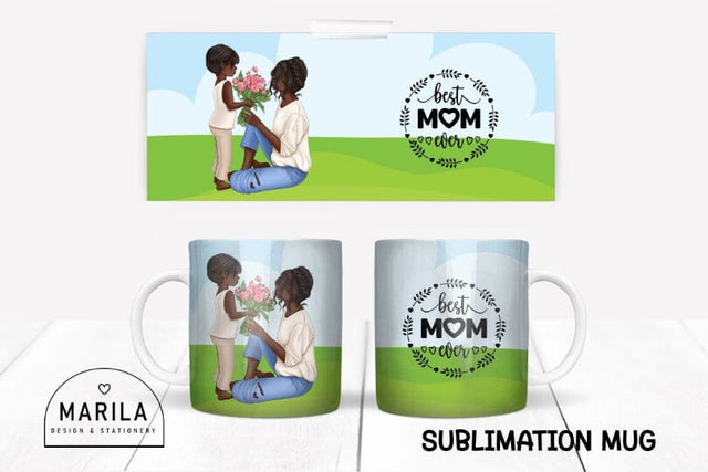 Best mom ever Mug Sublimation Designs #17 Sublimation Marilakits 