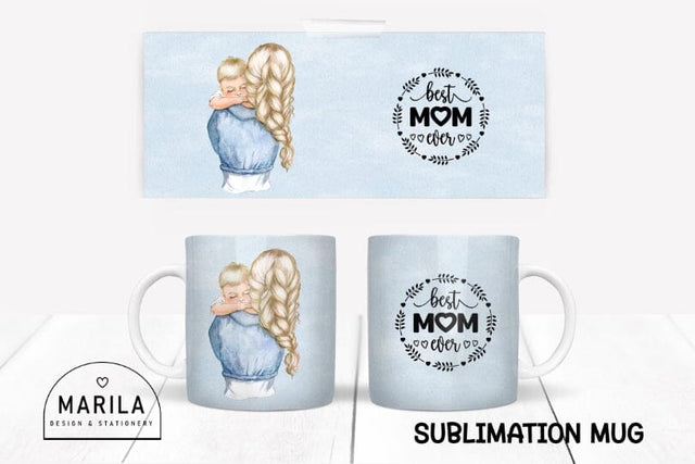 Best mom ever Mug Sublimation Designs #22 Sublimation Marilakits 