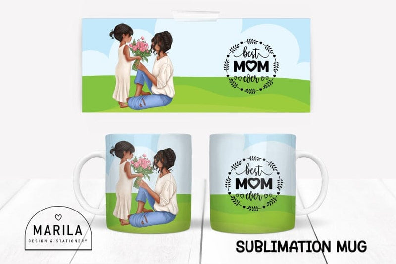 best mom ever Mug Sublimation Designs #6 Sublimation Marilakits 