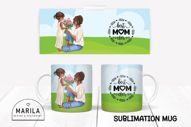 best mom ever Mug Sublimation Designs #8 Sublimation Marilakits 