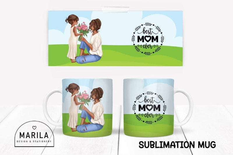 best mom ever Mug Sublimation Designs #8 Sublimation Marilakits 