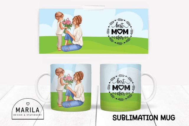 best mom ever Mug Sublimation Designs #9 Sublimation Marilakits 