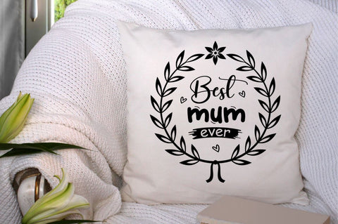 Best mom Ever Round SVG Bundle SVG DESIGNISTIC 