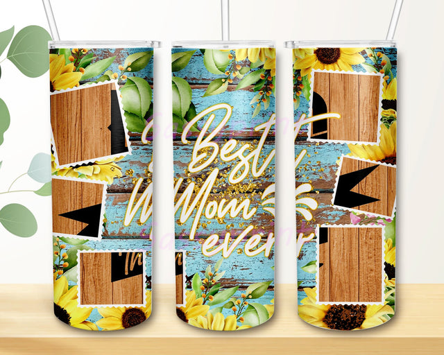 Best Mom Ever Sublimation Skinny Tumbler Design, 20 Oz Tumbler, Skinny Tumbler, Tapered & Straight, Sublimation Graphics, Digital Download Sublimation sassyprint 