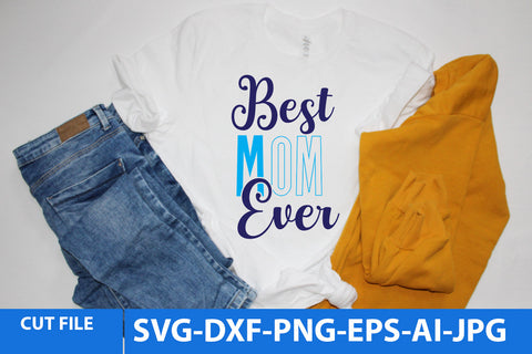 best mom ever SVG Cut File SVG BlackCatsMedia 