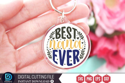Best nana ever SVG SVG DESIGNISTIC 