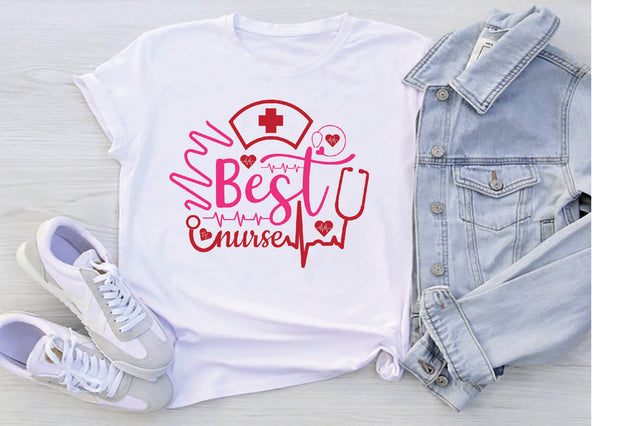 Best Nurse SVG SVG Creativeart88 