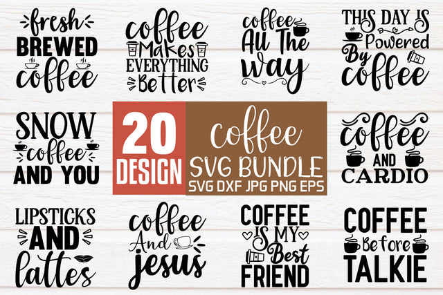 Best Seller Coffee SVG Bundle SVG md faruk hossain 