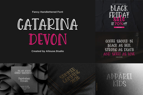 Best Seller Halloween Font Bundle Vol. I Font Allouse.Studio 