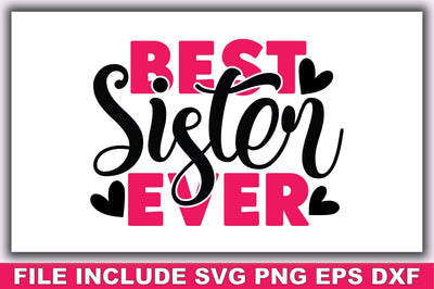 Best Sister ever SVG Ariyan 