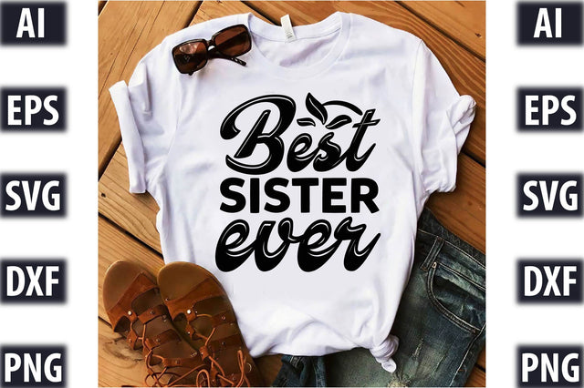 Best sister ever SVG SVGista 