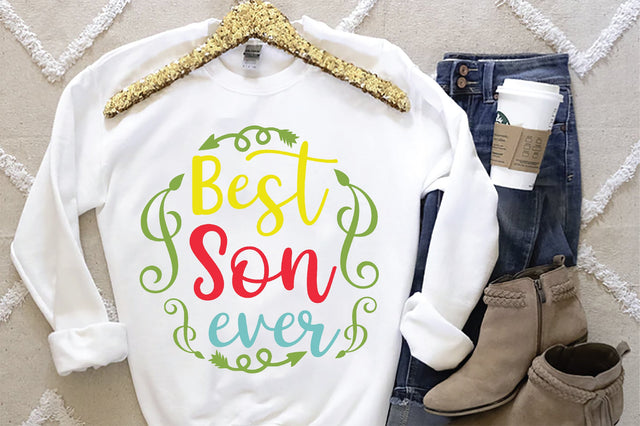 Best Son Ever SVG SVG Creativeart88 