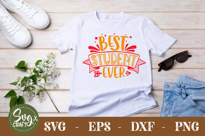 Best Student Ever SVG cut file SVG Svgcraft 