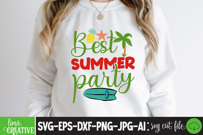 Best Summer Party SVG Cute File SVG Insomnia Std 