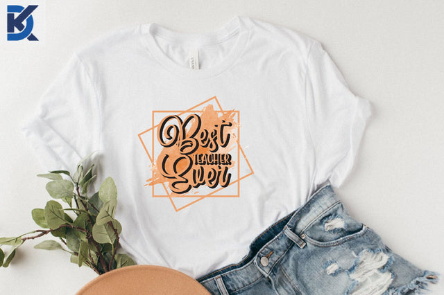 Best Teacher Ever Back to School PNG Sublimation SVGista 