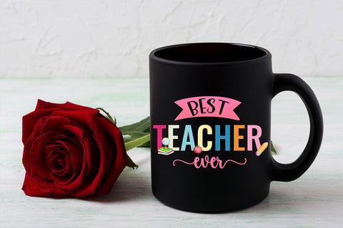 Best Teacher Ever I Teacher Appreciation Sublimation Design Sublimation Happy Printables Club 
