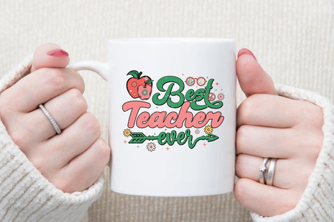 Best Teacher Ever Sublimation Sublimation designartist 