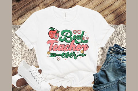 Best Teacher Ever Sublimation Sublimation designartist 