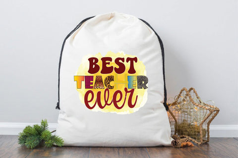 best teacher ever Sublimation SVGArt 