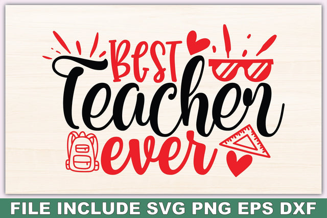 Best Teacher Ever SVG Ariyan 