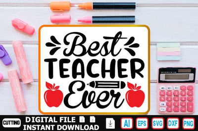 Best Teacher Ever SVG Craftlabsvg24 
