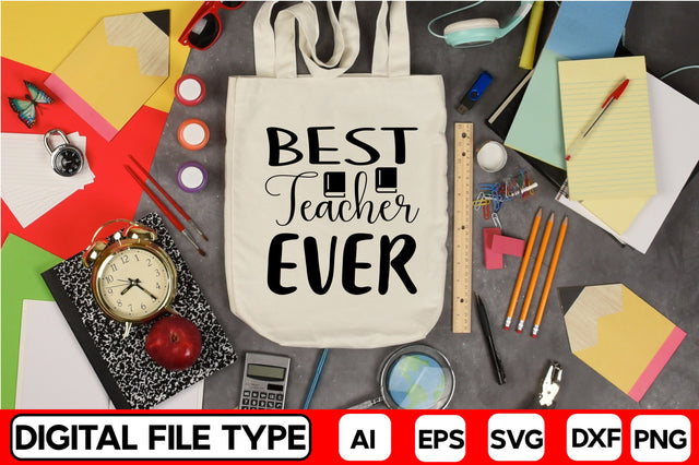Best Teacher Ever SVG CraftlabSvg29 