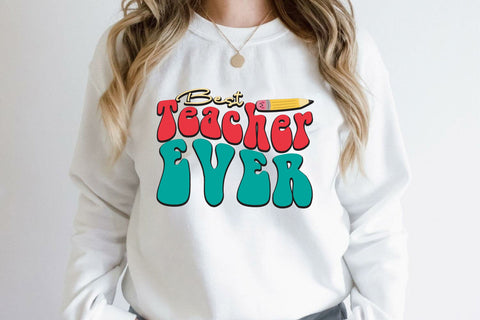 Best Teacher Ever SVG Cricut Files SVG Rupkotha 