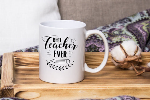 Best Teacher Ever SVG Design SVG futivesvg 
