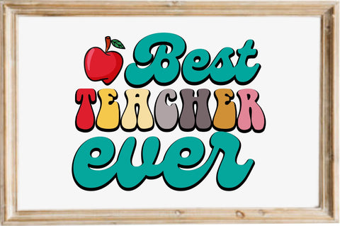 Best Teacher Ever SVG designartist 