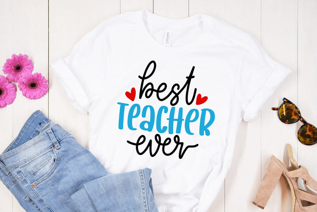 Best Teacher Ever SVG SVG dapiyupi store 
