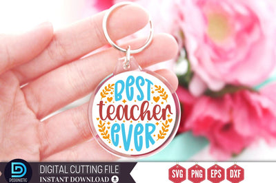 Best teacher ever SVG SVG DESIGNISTIC 
