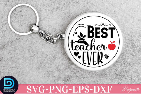 Best teacher ever SVG SVG DESIGNISTIC 