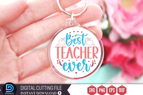Best teacher ever SVG SVG DESIGNISTIC 