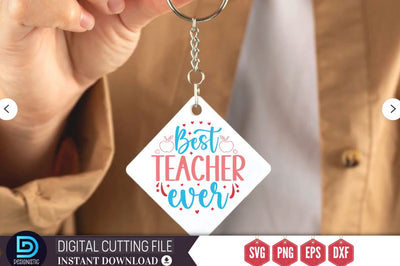 Best teacher ever SVG SVG DESIGNISTIC 