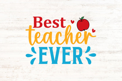Best teacher ever SVG SVG Regulrcrative 
