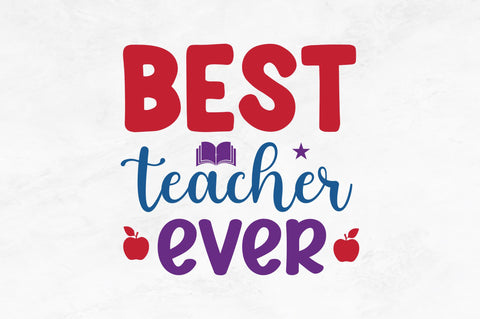 Best teacher ever SVG SVG Regulrcrative 