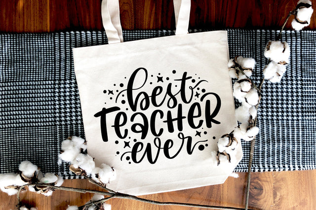 Best Teacher Ever SVG SVG So Fontsy Design Shop 