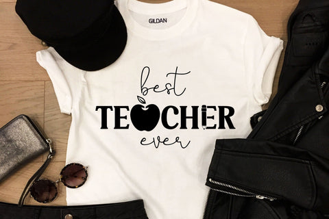 Best Teacher Ever | Teacher SVG Design SVG CraftLabSVG 