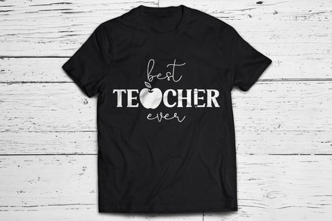 Best Teacher Ever | Teacher SVG Design SVG CraftLabSVG 