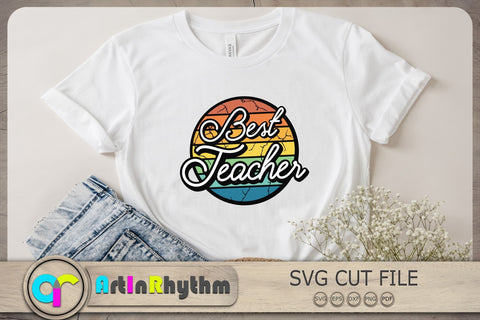Best Teacher Svg, School Svg, Teacher Svg SVG Artinrhythm shop 