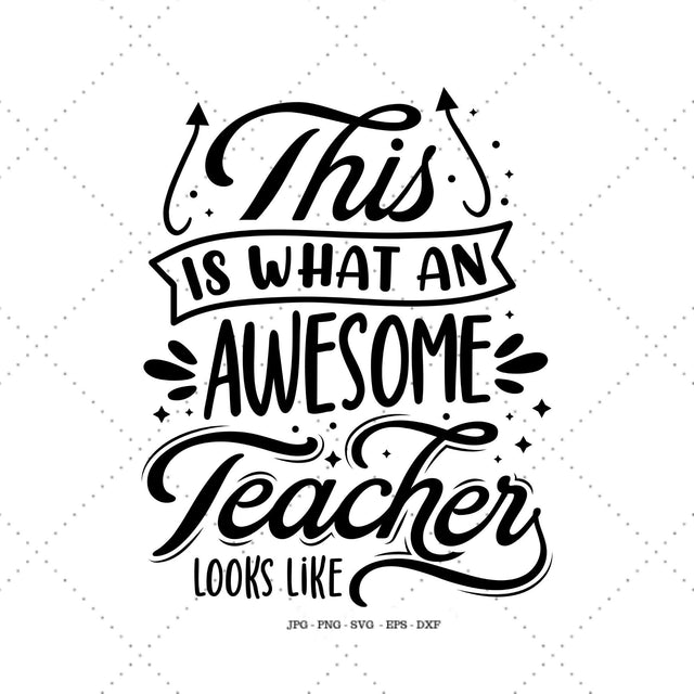 Best Teacher Svg, Teacher Gift Svg, End of Term SVG SVG Digital Designer 