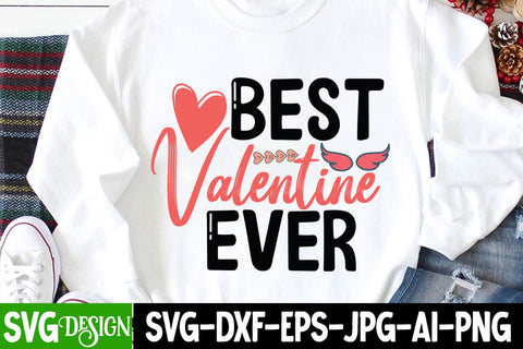 Best Valentine Ever SVG Cut File SVG BlackCatsMedia 