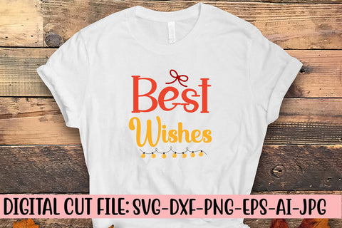 Best Wishes SVG Cut File SVG Syaman 