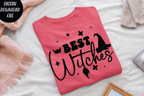 Best Witches svg, Best Witches Shirt, Halloween Shirt, Good Witch Svg, Fall Shirt, Spooky Season Svg, Funny Halloween svg,Basic Witch svg SVG Isabella Machell 