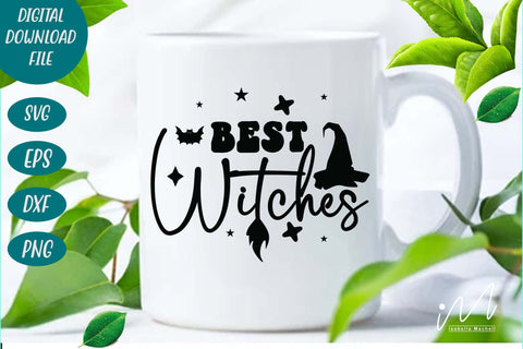Best Witches svg, Best Witches Shirt, Halloween Shirt, Good Witch Svg, Fall Shirt, Spooky Season Svg, Funny Halloween svg,Basic Witch svg SVG Isabella Machell 