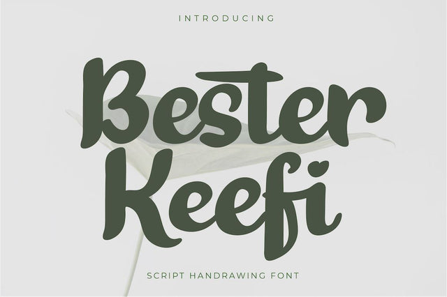 Bester Keefi Font twinletter 