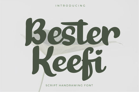 Bester Keefi Font twinletter 