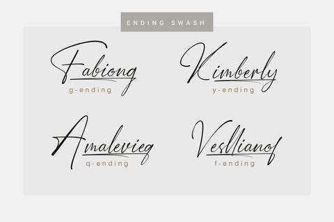 Besthany A Stylish Signature Font Font Balevgraph Studio 