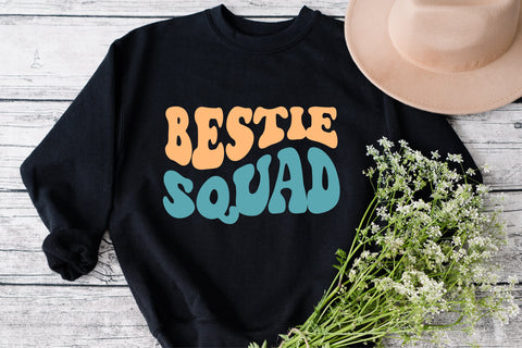 Bestie Squad svg, birthday squad svg, birthday girl svg, birthday quote png, jpg, eps, dxf, digital download SVG Fauz 